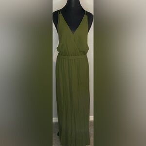 Olive Green Women's Dress